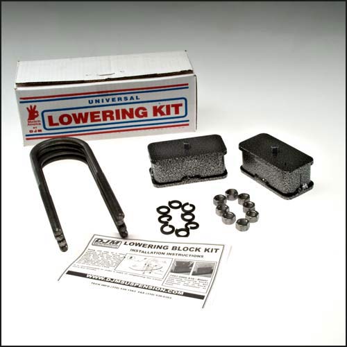 2004-2014 Chevy/GMC Colorado/Canyon 2 inch Steel Lowering Block Kit