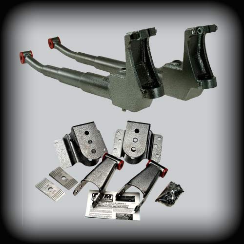 1999-2007 Ford F350/F250 Superduty 3 inch Front / 5 inch Rear Complete Lowering Kit (Shocks Included)