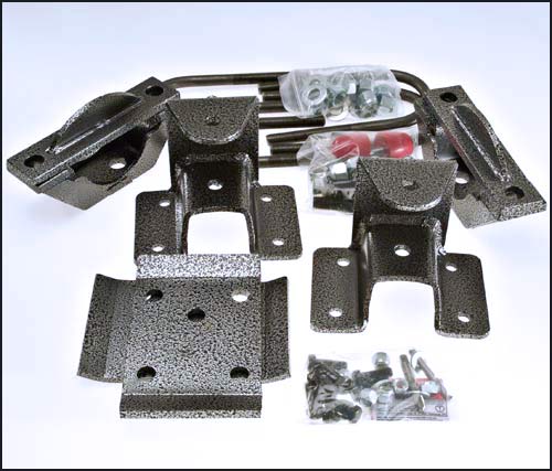 2003-2006 Chevy/GMC Silverado Crew Cab (4 Door) 5 inch Rear Lowering Kit