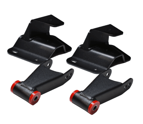 1965–1972 Ford F100 4 inch Rear Leaf Spring Hanger and Shackle kit