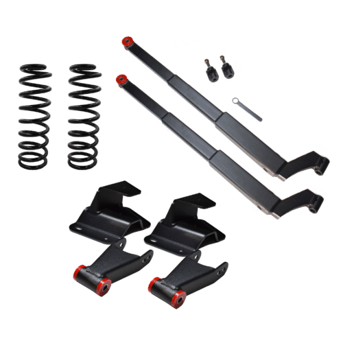 1965-1972 Ford F100 3 inch Front / 4 inch Rear Complete Lowering Kit (with springs)