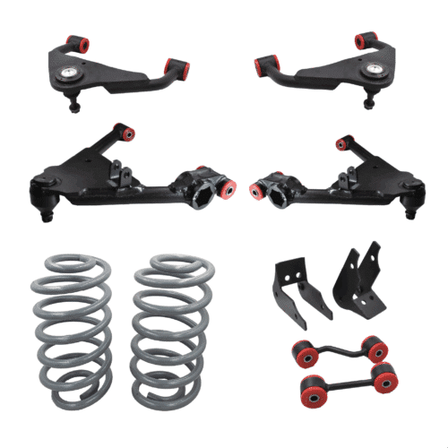 2001 – 2006 Avalanche/Suburban/Tahoe 3 Inch Front 3 Inch Rear Complete Kit with Upper Control Arms (Shocks Included)