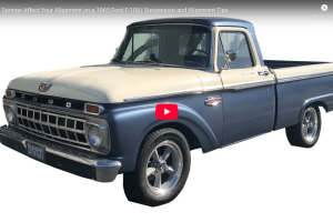 How Springs Affect Your Alignment on a 1965 Ford F-100